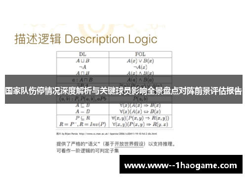 国家队伤停情况深度解析与关键球员影响全景盘点对阵前景评估报告