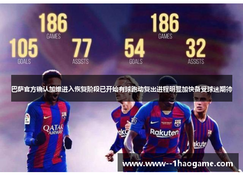 巴萨官方确认加维进入恢复阶段已开始有球跑动复出进程明显加快备受球迷期待